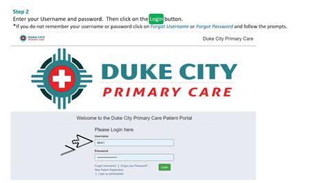 Duke City Primary Care. . Duke city patient portal